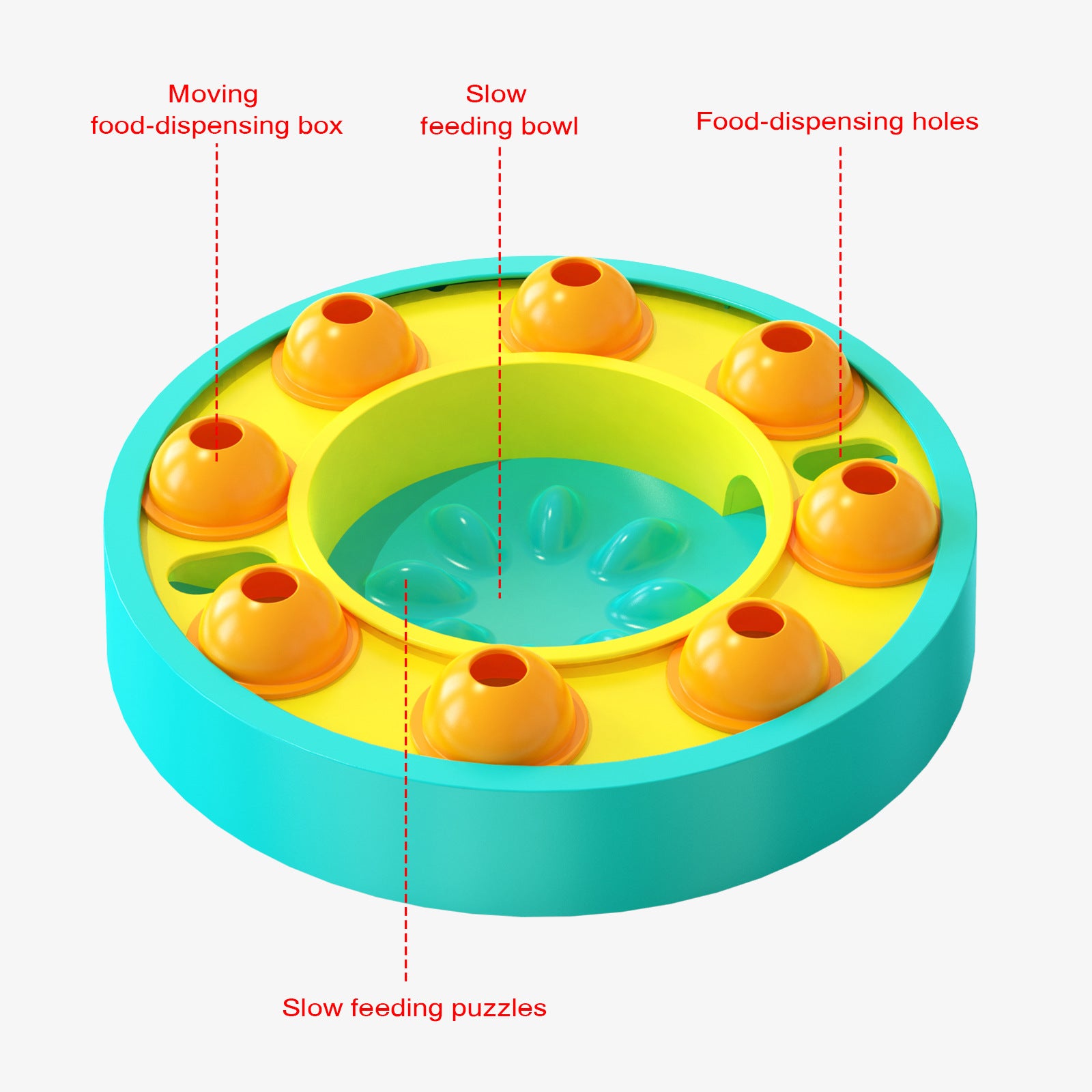 Pet Toys Amazon Dog Toys Educational Leakage Toys Pet Leakage Feeder Slow Drink Slow Food Feeder