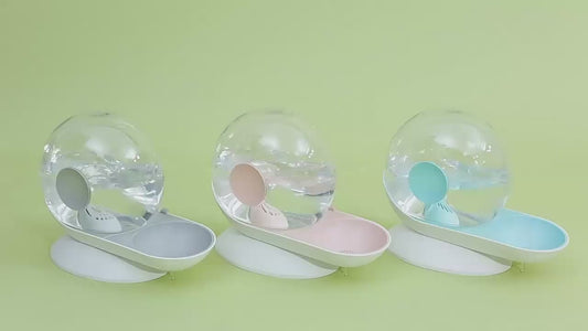 Snail Automatic Drinking Fountain Cat Feeding Drinking Water Bowl Dog Drinking Fountain